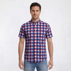 Mens Architect(R) Check Weekender Button Down Shirt - White/Coral